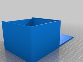 meine angepasste Schiebedeckel-box 65mm whoop Container 3d print model - Mito3D