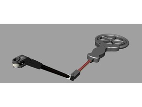 tuerca de tornillo la herramienta ajuste telescópico controlador mano herramientas accesibilidad montaje destornillador llave 3d print model - Mito3D