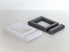 minimal phone tablet stand mobile ipad st iphone minimalist 3d print model - Mito3D