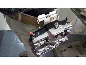 taranis controller belt mount 3d print model - Mito3D