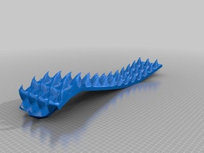 wolf-tounge felicity áspera mano herramientas 3d print model - Mito3D