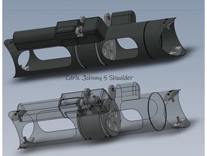 carlz johnny 5 Schulter Requisiten 3d print model - Mito3D