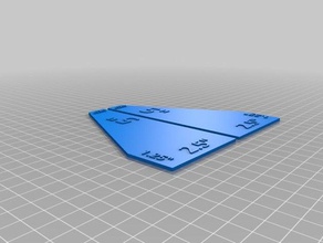 2-sided movement templates games 3d print model - Mito3D