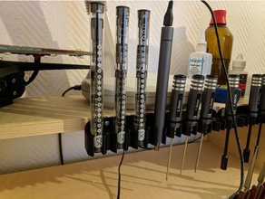 Werkzeughalter xiaomi wow-stick - Schraubendreher tool mount die Wandmontage wowstick 3d print model - Mito3D