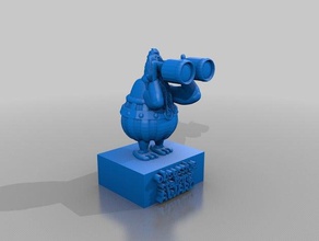 aussen annamese obsessivestalking award pokal spyglass edition Skulpturen 3d print model - Mito3D
