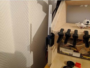 strumento di titolare exacto coltello i titolari caselle portautensile muro montaggio a parete 3d print model - Mito3D