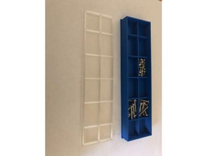 screw box tool holders boxes screwbox storage 3d print model - Mito3D