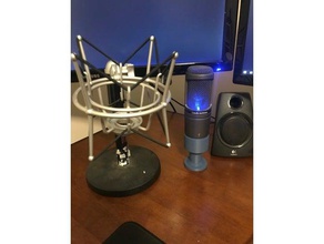at2020 microphone stand office 3d printing audio technica 3d print model - Mito3D