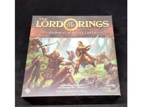 lord rings journeys middle earth games 3d inserts boardgames tabletop 3d print model - Mito3D