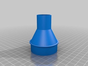 shop vac ac condensation adaptateur de ligne pièces personnalisé 3d print model - Mito3D