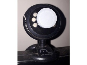 simple webcam cover camera 3d print model - Mito3D