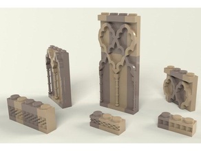 fango&eacutejar aragona&eacutes exin castillos costruzione i giocattoli aragones aragonese blocchi di mudéjar 3d print model - Mito3D
