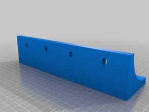 mon personnalisés angle de la plaque personnalisable machine outils 3d print model - Mito3D
