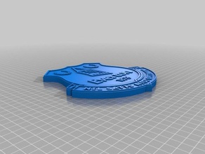 everton crista 3d print model - Mito3D