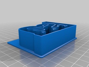 ısa mutfak yemek özelleştirilmiş 3d print model - Mito3D