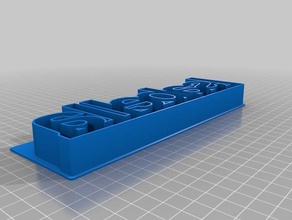 isabella Küche Essen angepasst 3d print model - Mito3D