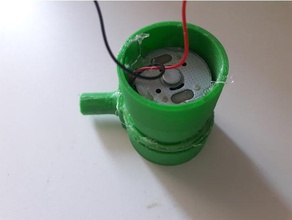 bomba de água engenharia mini 3d print model - Mito3D