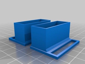soporte de iman porton los contenedores veloti 3d print model - Mito3D