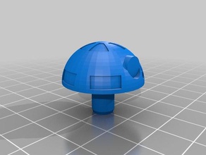 r2 serie astromech cabeza v11 3d la impresión kenner r2d2 de 3d print model - Mito3D