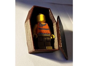 caixão de lego pessoas 3d print model - Mito3D