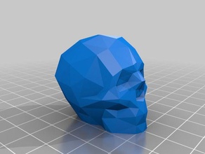 skull rebar cap outdoor garden 3d print model - Mito3D