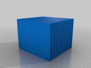 Gebäude-Platten 3d print model - Mito3D
