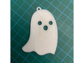 fantasma de halloween chaveiro armless chaveiros a decoração pingente assustador 3d print model - Mito3D