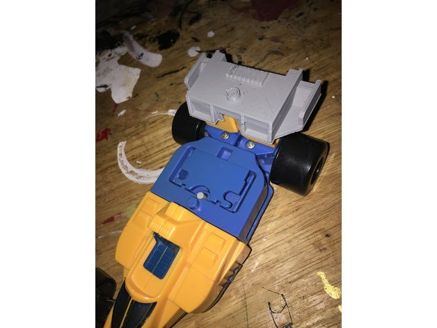 Transformator Reparatur slapdash spoiler Flügel fidreams Ersatz-Teil Transformatoren transformers-Spielzeug 3D print model - Mito3D