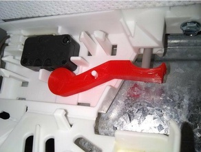 whirlpool dishwasher overflow float switch lever replacement parts diswasher 3d print model - Mito3D