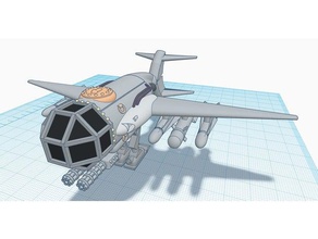 fliegender hai marca veículos maschinen krieger 3d print model - Mito3D