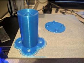 tramming cylinder printer test accuracy bed leveling cetus cetus3d perpendicular tramm z-axis 3d print model - Mito3D