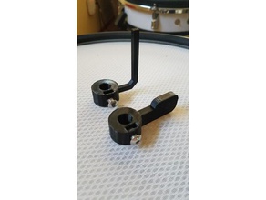 la rotation des bouchons yamaha dtx électronique cymbales musique 3d print model - Mito3D