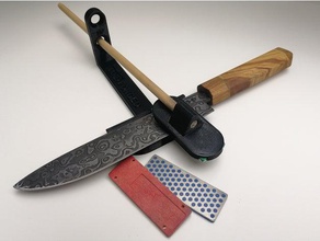 knife sharpener dmt mini diamond whetstone tools 3d print model - Mito3D