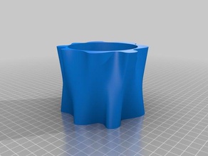 cache pot accessories flowerpot flower crayons 3d print model - Mito3D