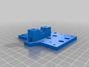 anet a8 bowden desplazamiento construido en parte 3d de la impresora partes 3d print model - Mito3D