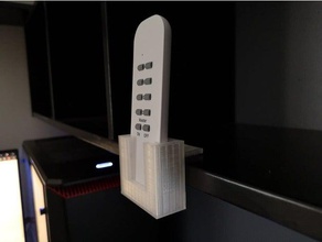 remote-Halterung 3d drucken ikeatrofast ikea hack trofast 3d print model - Mito3D
