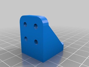 my customized fully l bracket 3d print model - Mito3D