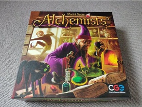 alchemists kings golem expansion boardgame insert toy accessories inserts board game box 3d print model - Mito3D