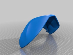 shark rawdrakmask - Ersatz Teile 3d print model - Mito3D