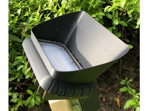 glare shield gko led-Flut-Licht outdoor Garten Flutlicht Landschaft Beleuchtung 3d print model - Mito3D