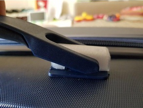 suitcase handle repair replacement parts 3d print model - Mito3D