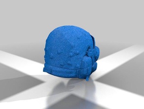 metro êxodo capacete spartan 2033 last light pós-apocalíptica 3d print model - Mito3D