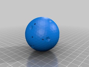 aqua Auftrieb pflanze ball 3d drucken 3d print model - Mito3D