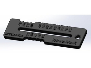trimmblock 3d print model - Mito3D