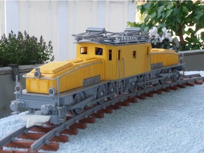 krokodillok ce 68 sbb 132 estimular a 1 hobby 45mm medidor lgb lokomotiv modellbahn de modelleisenbahn modelos trens ferroviária 3d print model - Mito3D