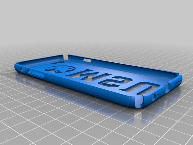 custom iphone 6s michigan state phone case mobile michigian msu shell 3D print model - Mito3D