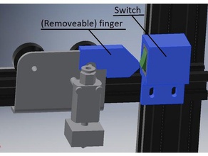 ender 3 automatic shutdown +source inventor 3d printer accessories 3d print model - Mito3D