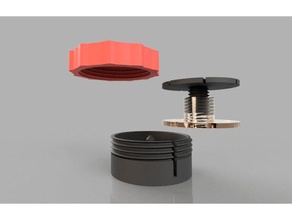 solder dispenser custom spool electronics 18650 diy hobby make soldering iron 3d print model - Mito3D