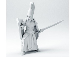 yüksek elf remix erkek versiyonu 25mm savaşçı şövalye 3d print model - Mito3D