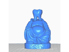 buddha Zahnmedizin Skulpturen dental zahn 3d print model - Mito3D
